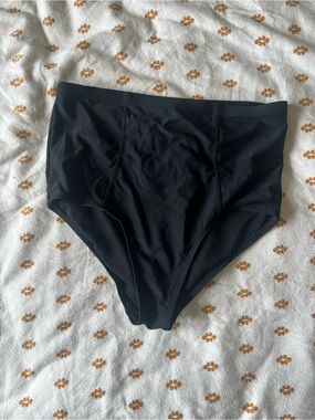 Old Navy Black High-Waist Swim Briefs